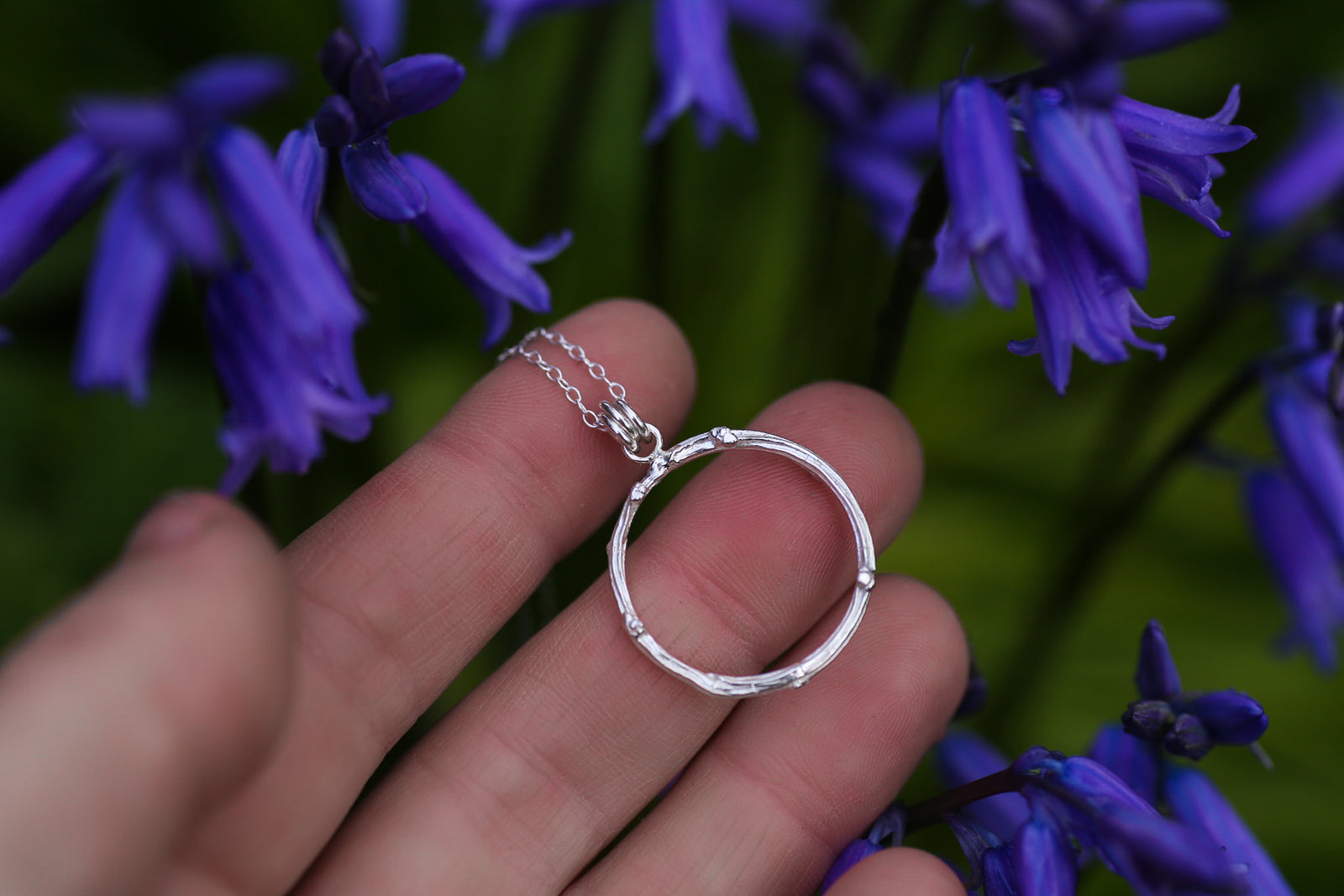 Simple silver jewellery