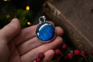 OOAK Labradorite Forest amulet