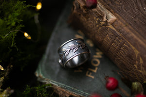 Chunky Rhodolite Garnet ring