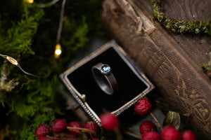 Blue London Topaz ring