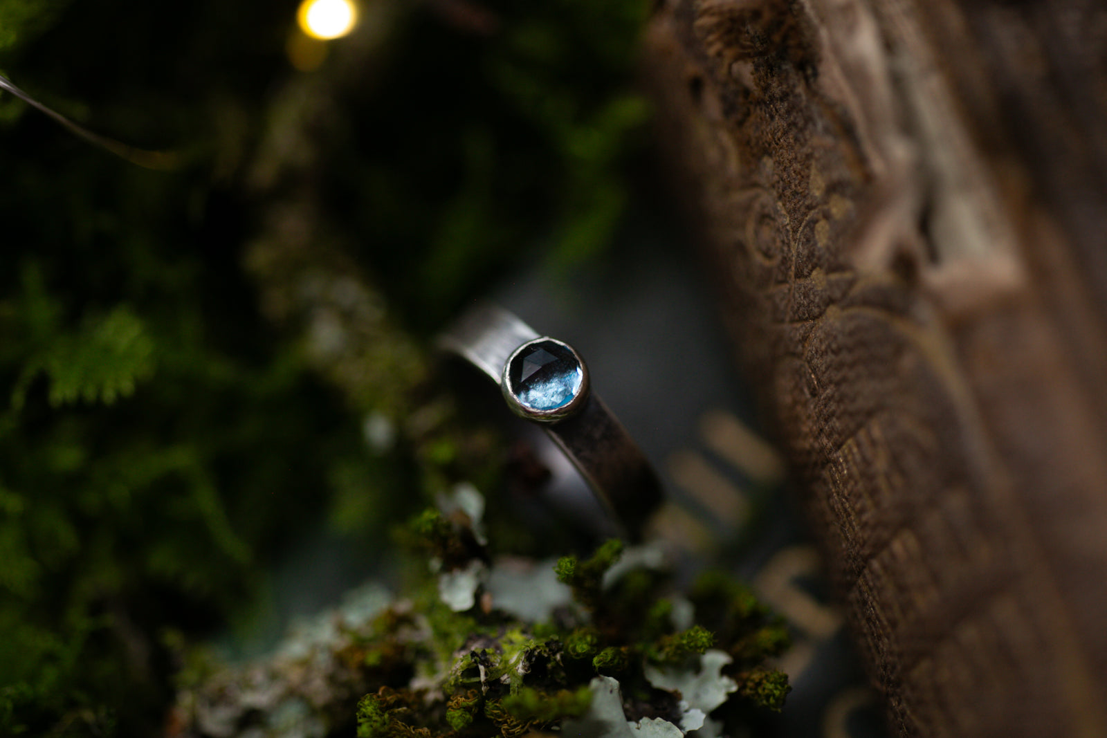 Blue London Topaz ring