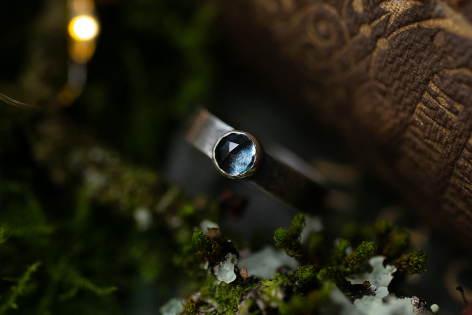 Blue London Topaz ring