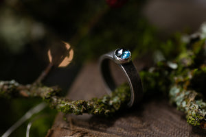 Blue London Topaz ring