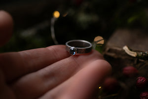 Blue London Topaz ring