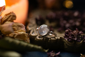 Simple Moonstone ring