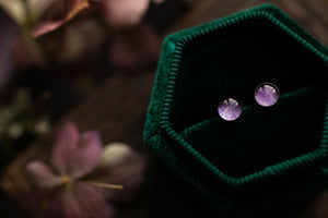 Lilac Hydrangea petal studs