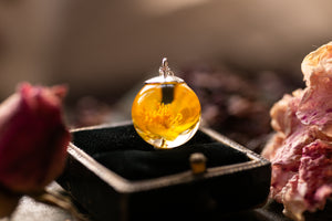 Sterling silver Buttercup pendant