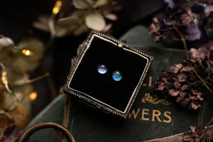Dainty blue hydrangea petal studs
