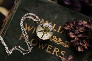 Sterling silver Blackthorne shadowbox locket