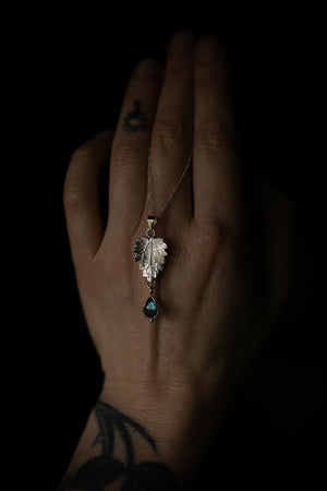 Spring Nettle & Labradorite pendant