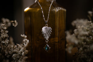 Spring Nettle & Labradorite pendant