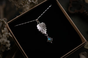 Spring Nettle & Labradorite pendant