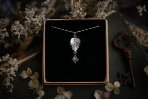 Spring Nettle & Labradorite pendant