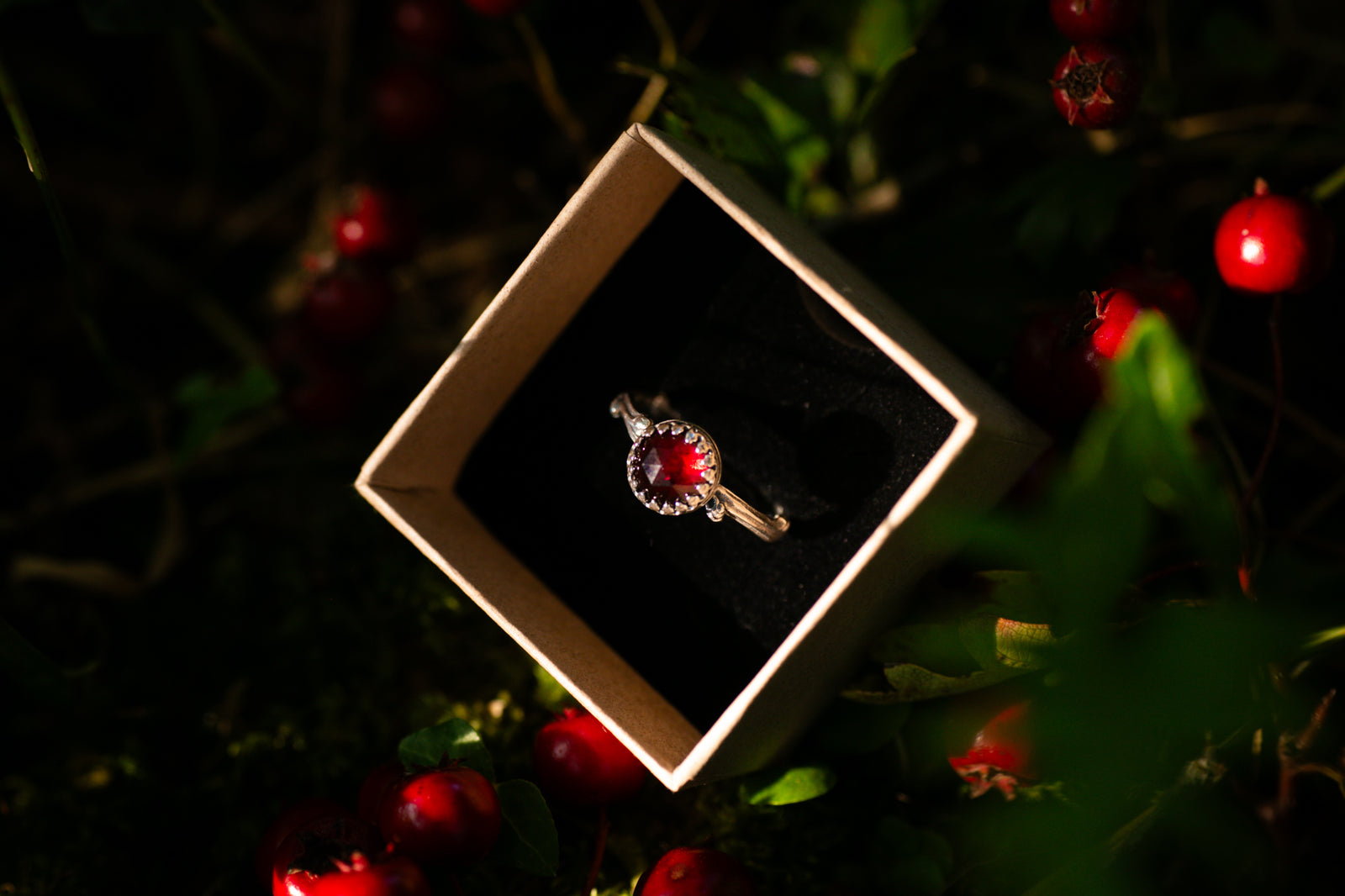 Hawthorne twig ring ~ For Hope, New Beginnings & Fertility