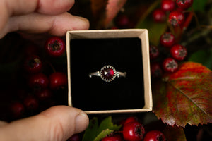 Hawthorne twig ring ~ For Hope, New Beginnings & Fertility