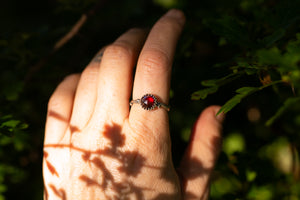 Hawthorne twig ring ~ For Hope, New Beginnings & Fertility