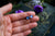Dainty blue hydrangea petal studs
