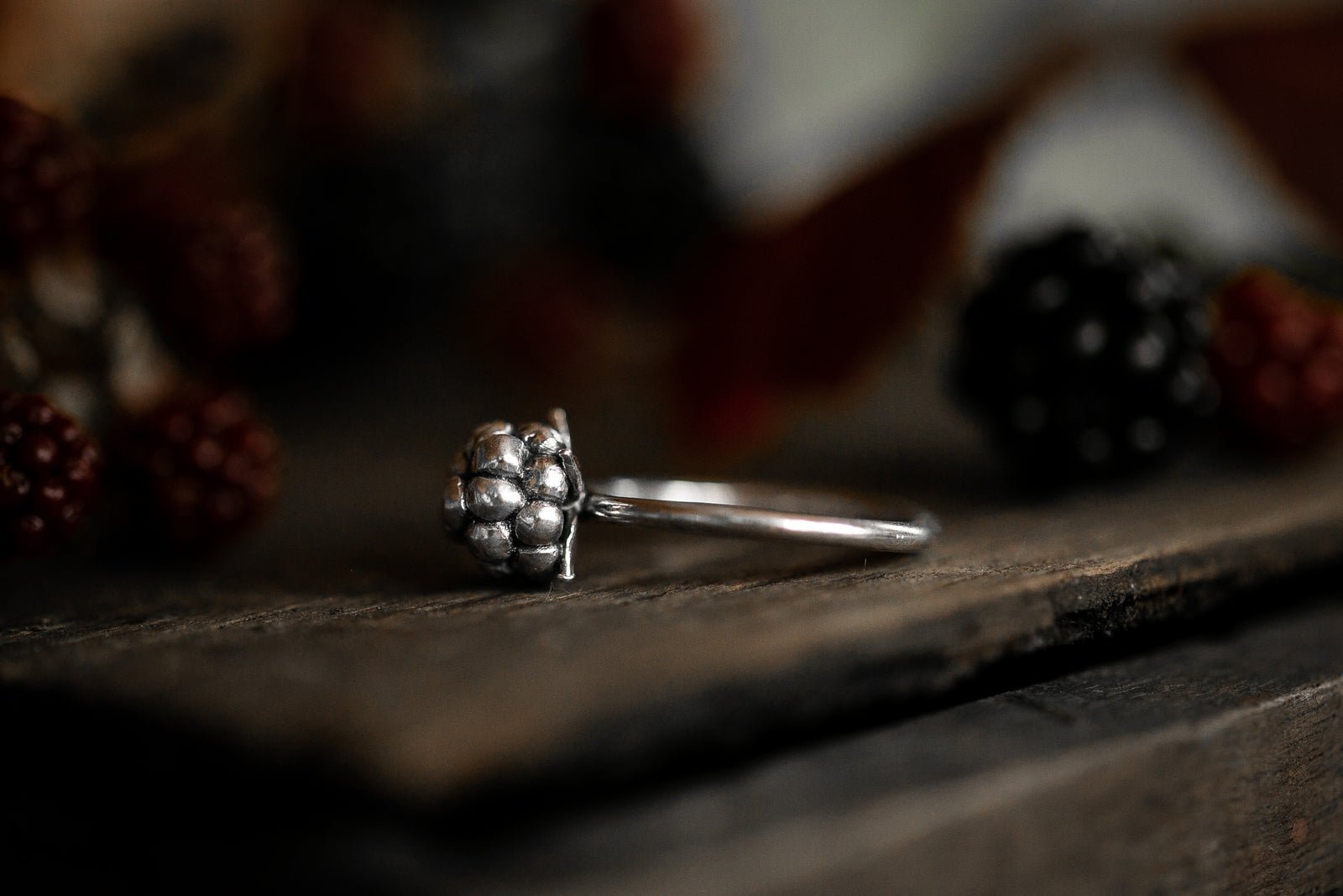 Autumn Blackberry Ring ~ For Healing, Protection & Resilience