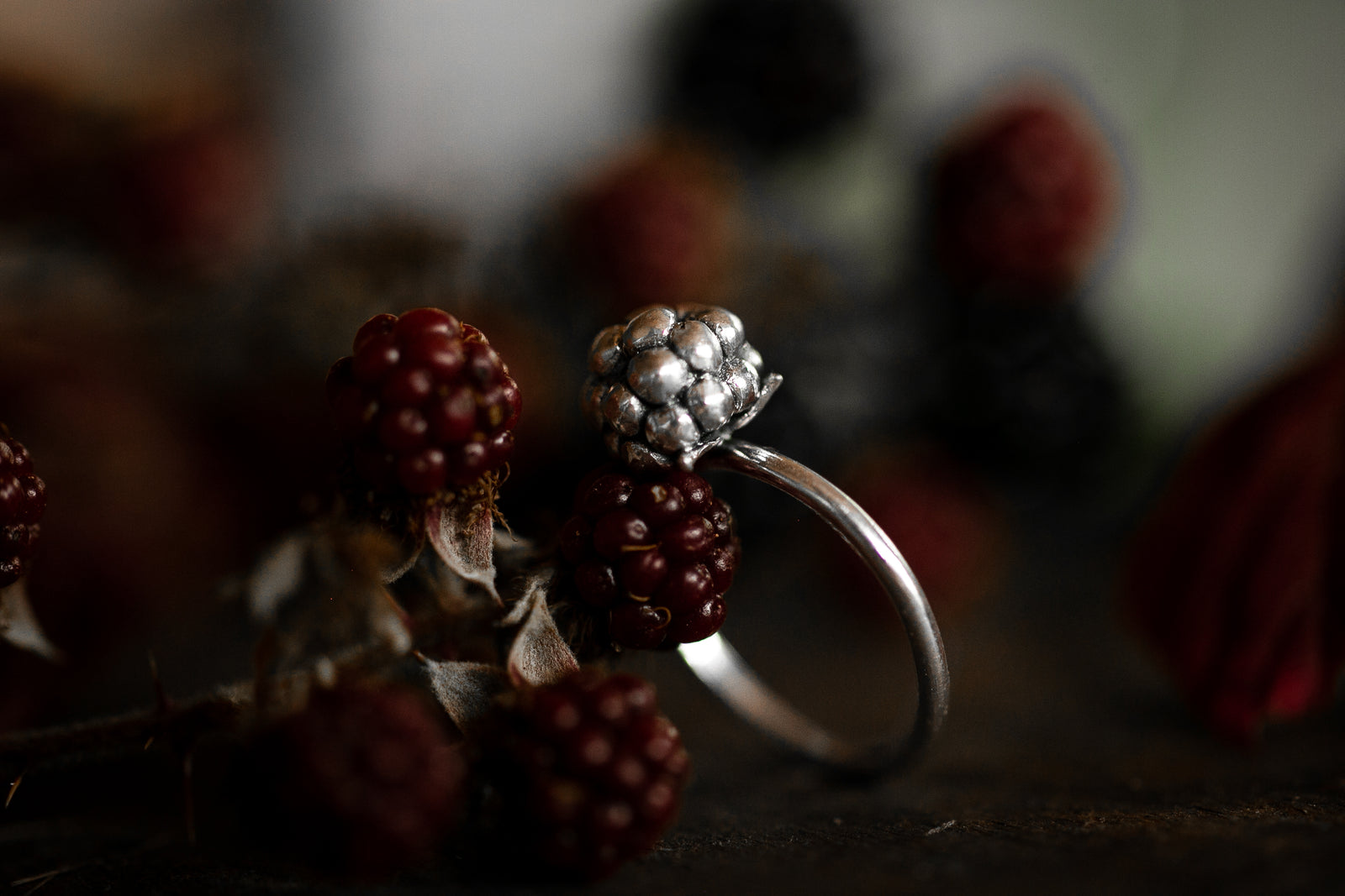 Autumn Blackberry Ring ~ For Healing, Protection & Resilience
