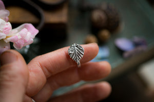 Spring Birch leaf ring ~ For Growth, Transformation & Protection