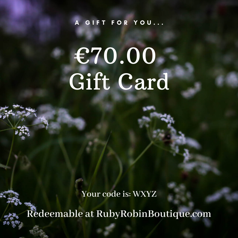 Digital Gift card: €70.00